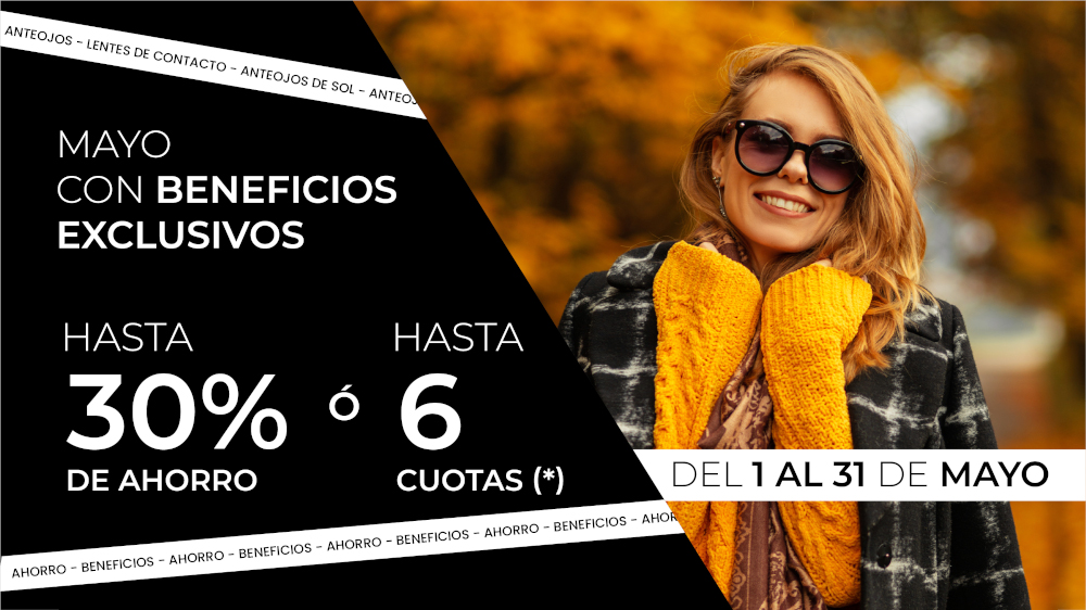Mayo con beneficios exclusivos